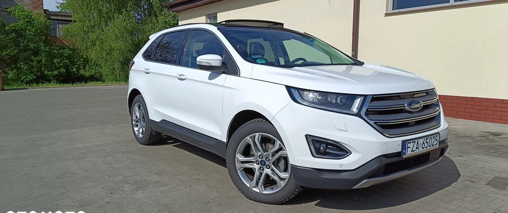 Ford EDGE cena 96900 przebieg: 124000, rok produkcji 2017 z Góra małe 379